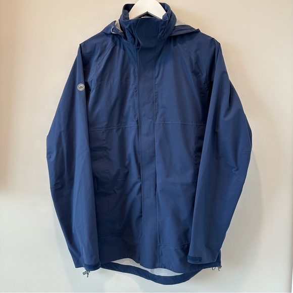 Peter Millar Water Resistant Windbreaker Rain Jacket Navy Crown Sport Small - Picture 1 of 16